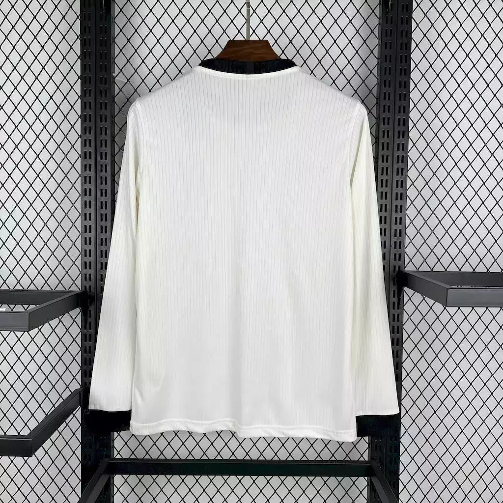 Camisa Seleção Alemanha Edição 125 anos - Manga Longa - Branca
