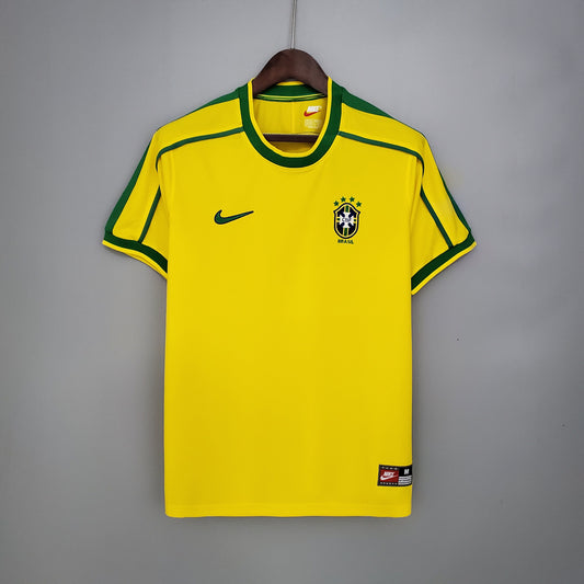 Camisa Seleção Brasileira Retrô - 1998