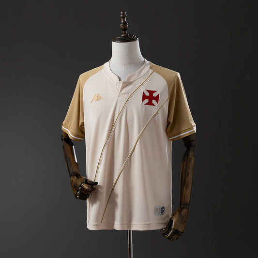 Camisa Vasco da Gama Third 2024/25 - Torcedor Kappa Feminina  - Bege
