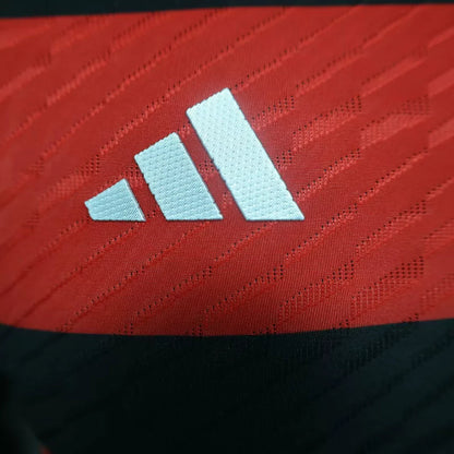Camisa Flamengo Home 2024 - Versão Jogador Adidas Masculino - Vermelho