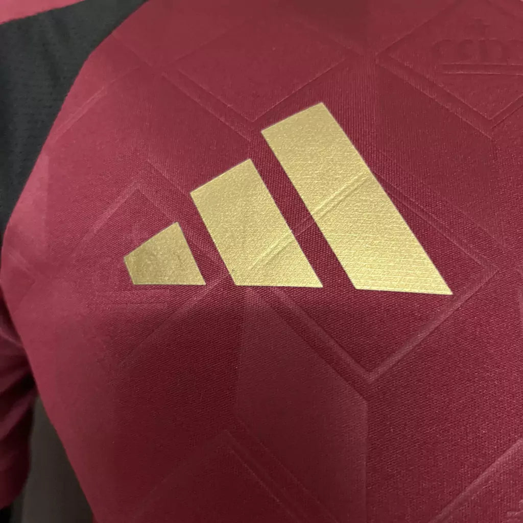 Camisa Bélgica Home 24/25 - Jogador Adidas Masculino - Vinho