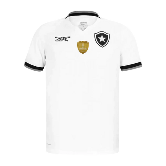 Camisa Botafogo Third III Com Patch Libertadores 2024/25 - Torcedor Reebok Masculino - Branco