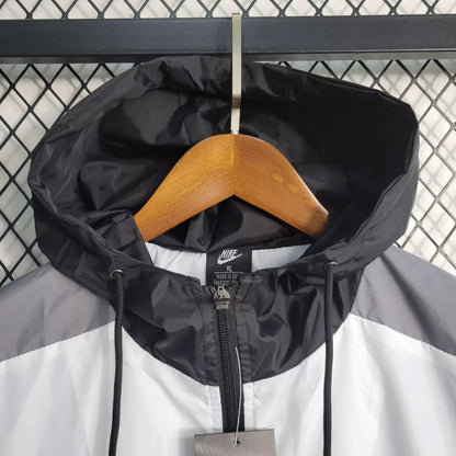 Corta Vento Nike Masculino - Branco e Cinza
