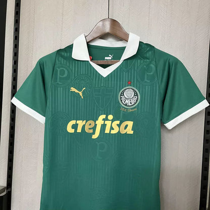 Conjunto Infantil Palmeiras Home 2024/25 - Torcedor Puma - Verde
