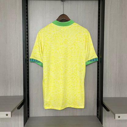 Camisa Seleção Brasileira I Home 24/25 - Torcedor Nike Masculina - Amarelo