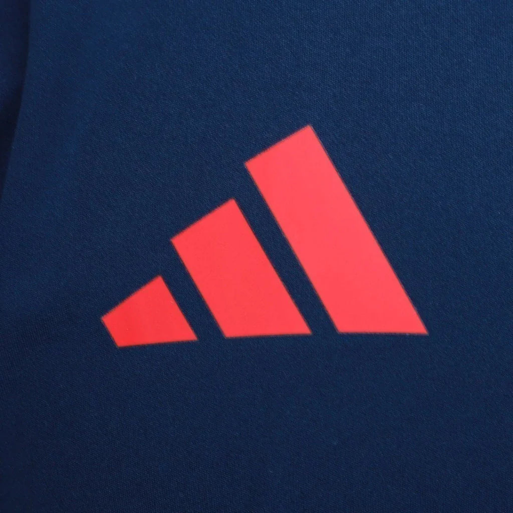 Camisa Flamengo Treino 25/26 - Torcedor Adidas Masculina - Azul