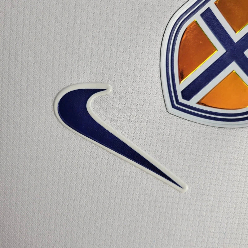 Camisa Noruega Away 24/25 - Torcedor Nike Masculino - Azul e Branco