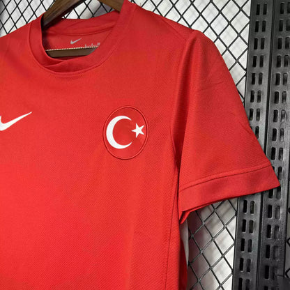 Camisa Turquia Away Eurocopa 24/25 - Torcedor Nike Masculino - Vermelho