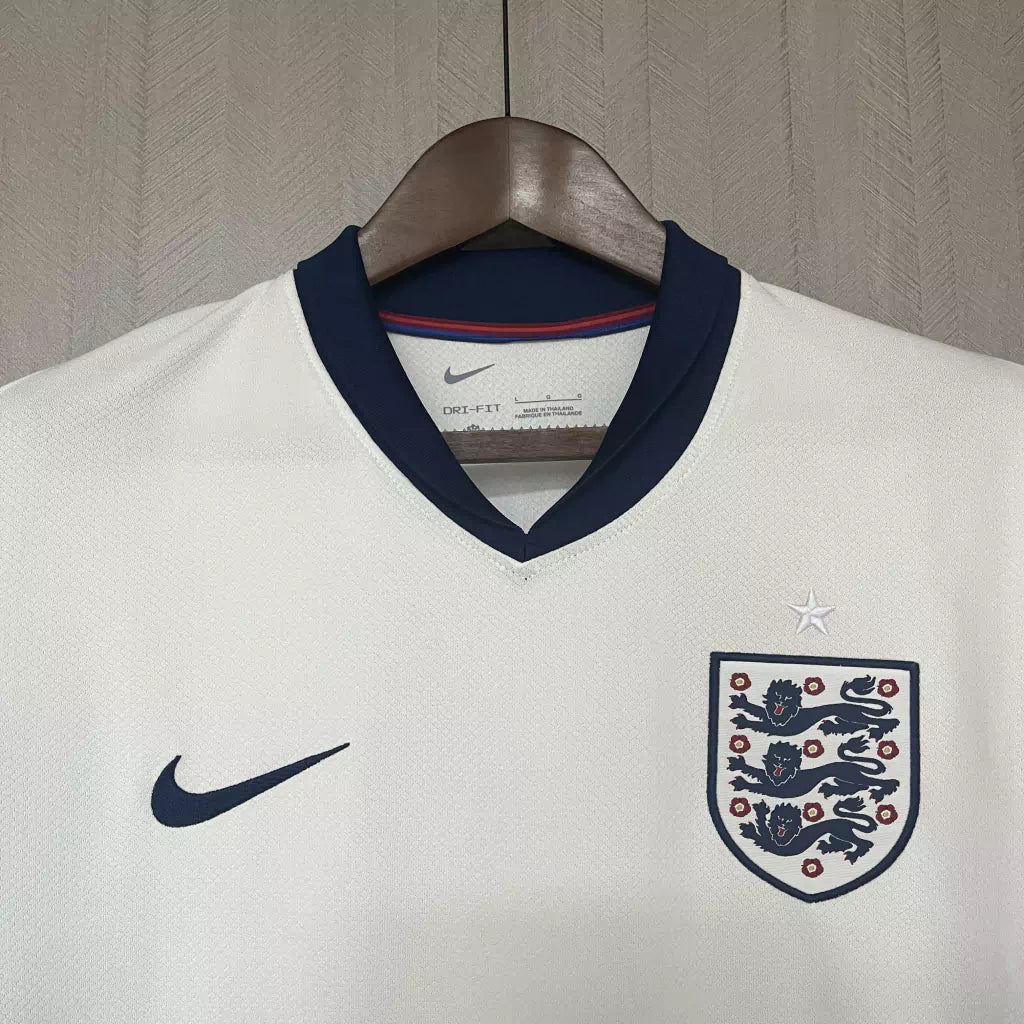 Camisa Inglaterra Home Eurocopa 24/25 - Torcedor Nike Masculina - Branco