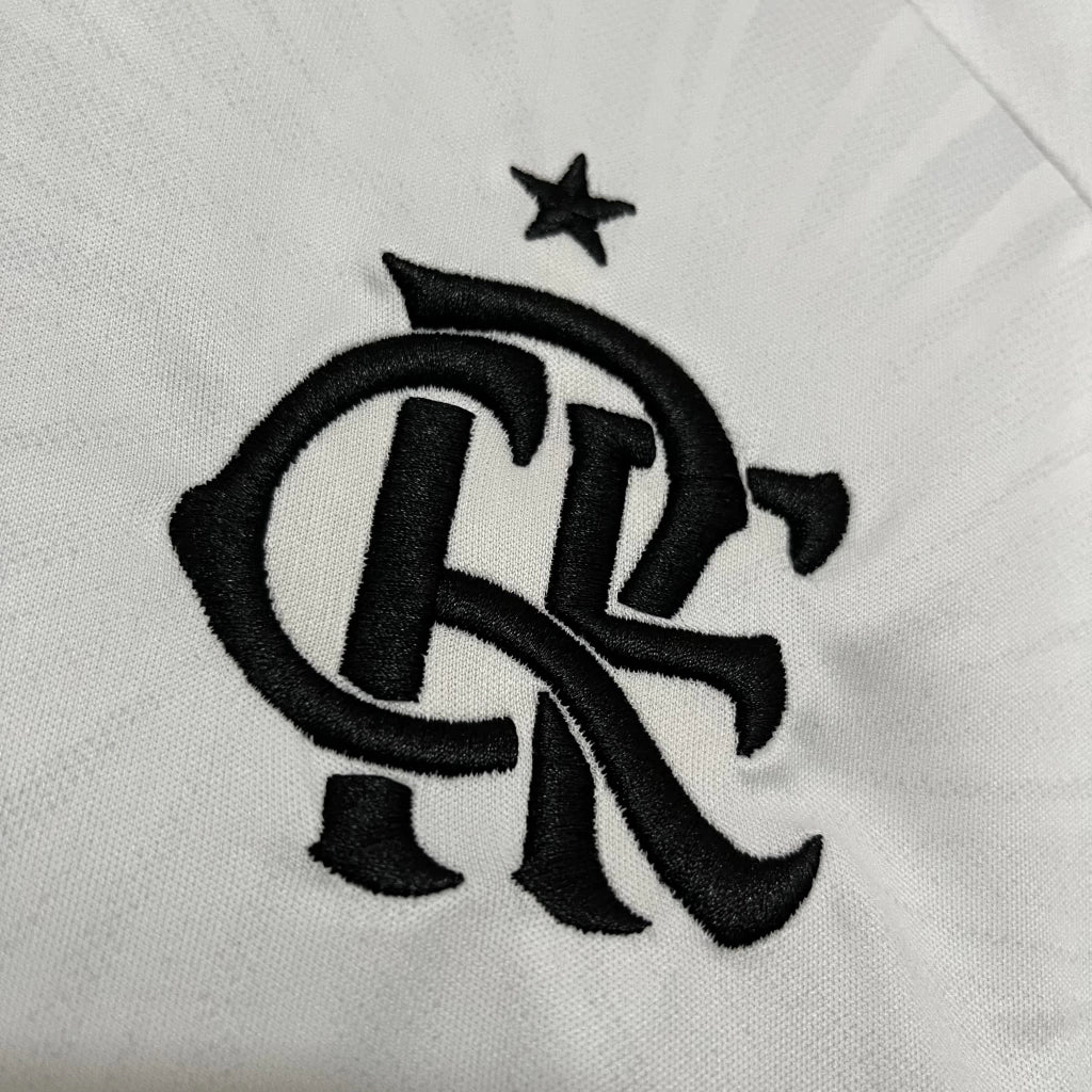 Camisa Flamengo Away 2024/25 - Feminina Adidas - Branco
