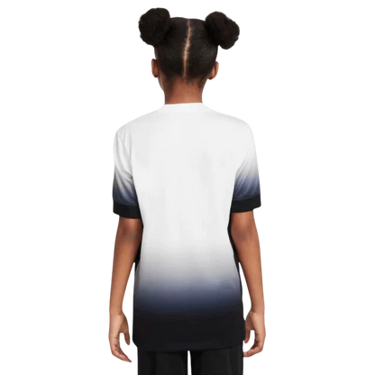 Conjunto Infantil Timão Home 24/25 Nike - Branco e Preto