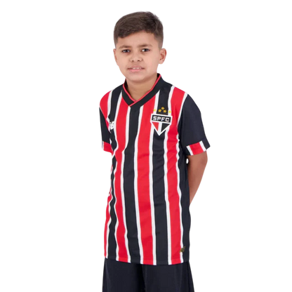 Conjunto Infantil São Paulo Away 2024 - Torcedor New Balance