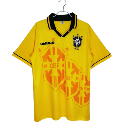 Camisa Seleção Brasileira Retrô Home 1994 Torcedor Umbro Masculina - Tetra