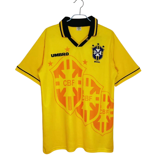Camisa Seleção Brasileira Retrô Home 1994 Torcedor Umbro Masculina - Tetra