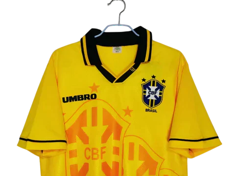 Camisa Seleção Brasileira Retrô Home 1994 Torcedor Umbro Masculina - Tetra