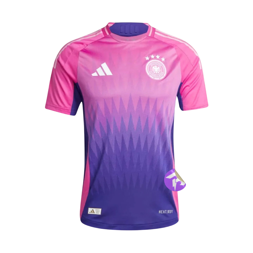 Camisa Alemanha Away Eurocopa 24/25 - Torcedor Adidas Masculino - Rosa
