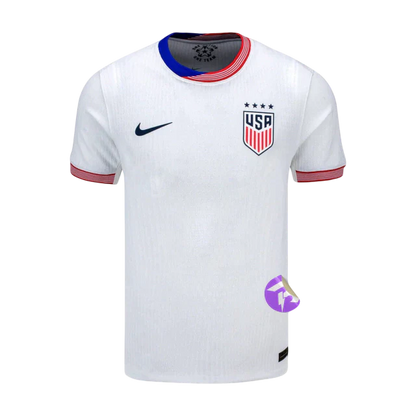 Camisa Estados Unidos Home 24/25 - Torcedor Nike Masculina - Branco