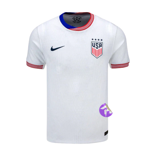 Camisa Estados Unidos Home 24/25 - Torcedor Nike Masculina - Branco