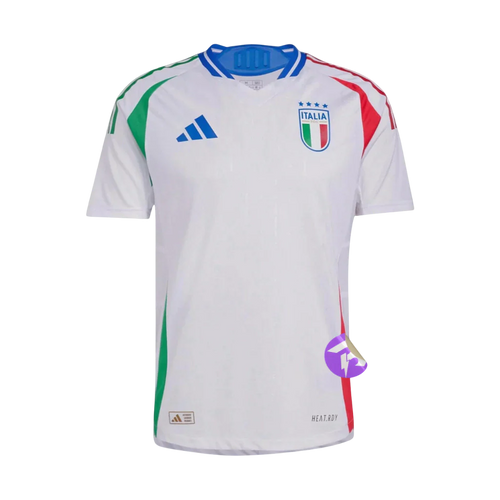 Camisa Itália Away Eurocopa 24/25 - Torcedor Adidas Masculino - Branco