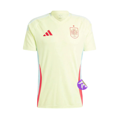 Camisa Espanha Away Eurocopa 24/25 - Torcedor Adidas Masculino - Amarelo