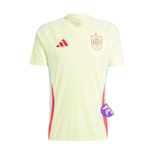 Camisa Espanha Away Eurocopa 24/25 - Torcedor Adidas Masculino - Amarelo