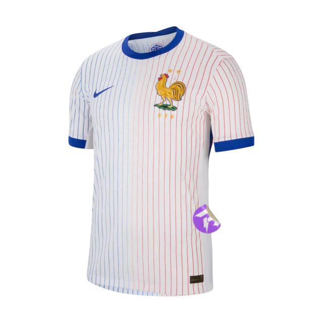 Camisa França Away Eurocopa 24/25 - Torcedor Nike Masculino - Branco