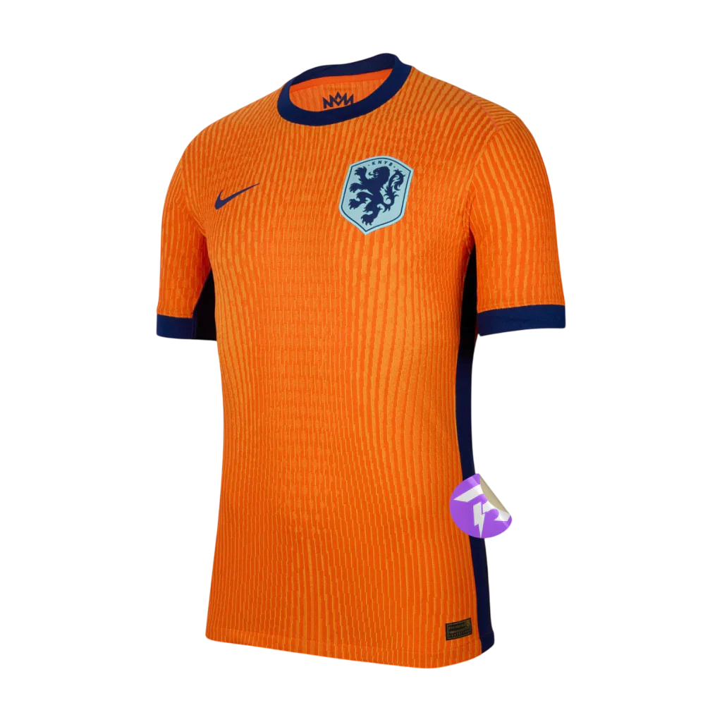 Camisa Holanda Home Eurocopa 24/25 - Torcedor Nike Masculina - Laranja