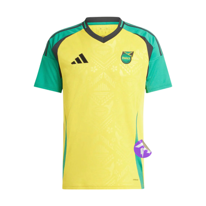Camisa Jamaica Copa América Home 24/25 - Torcedor Adidas Masculino - Amarelo