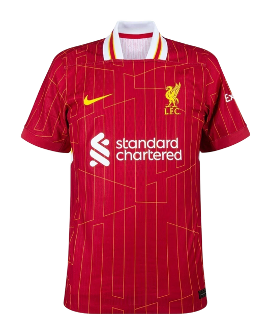 Camisa Liverpool Home 24/25 - Versão Jogador Nike Masculino - Vermelho