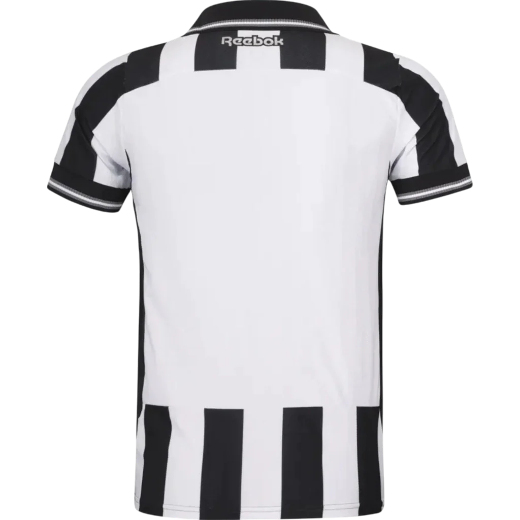 Camisa Botafogo Home 2025/26 - Torcedor Reebok Masculino - Preto e Branco