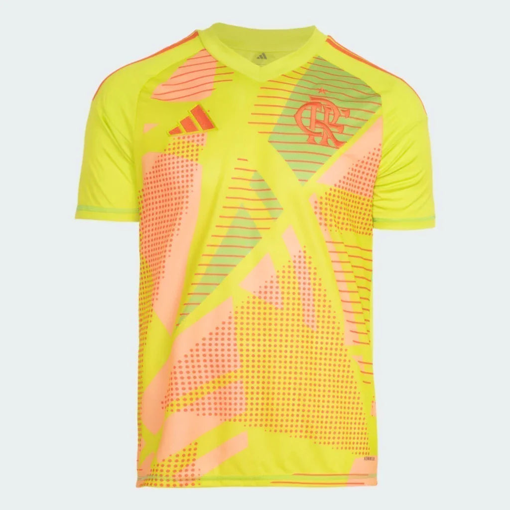 Camisa Flamengo Goleiro I 25/26 - Masculina Adidas - Amarelo