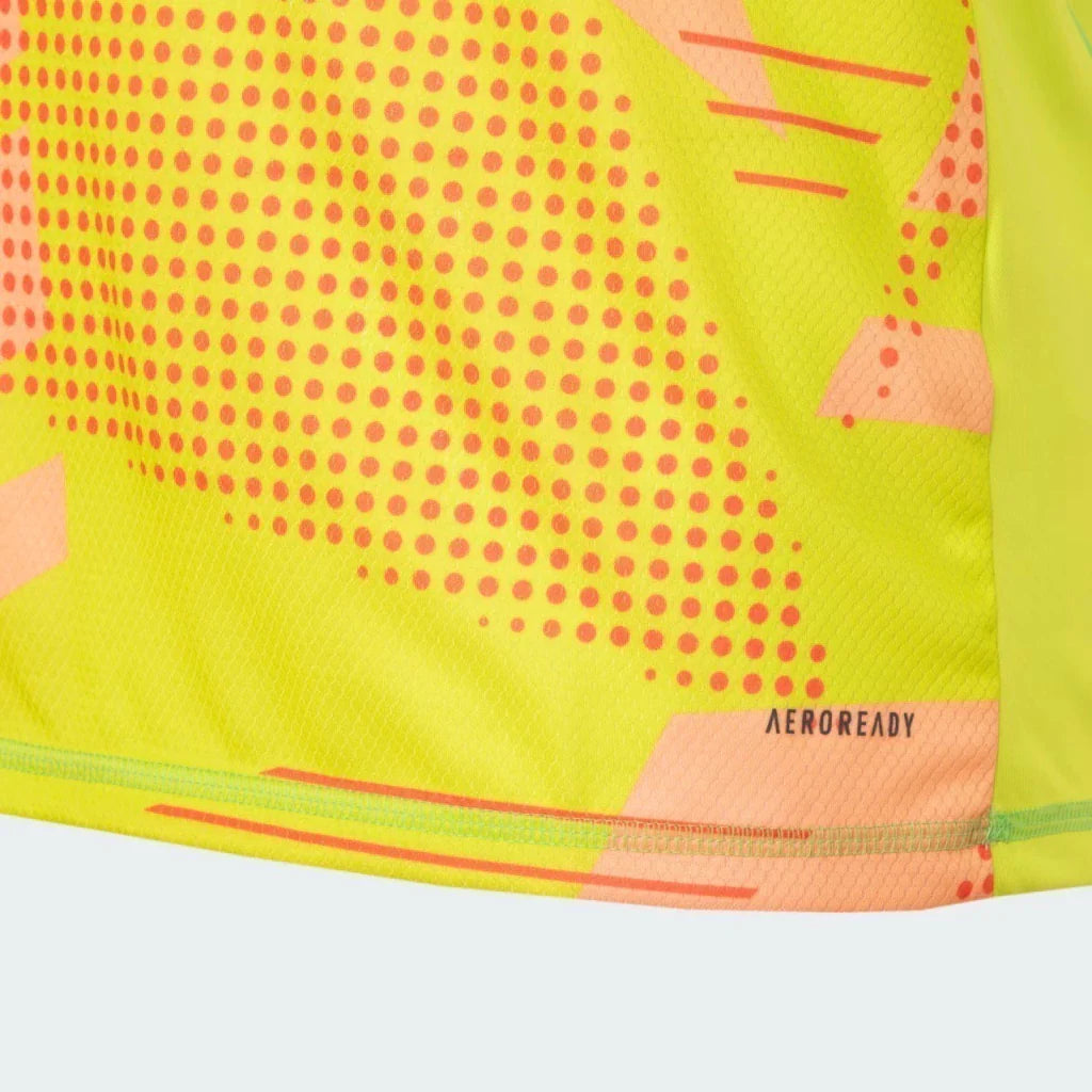 Camisa Flamengo Goleiro I 25/26 - Masculina Adidas - Amarelo