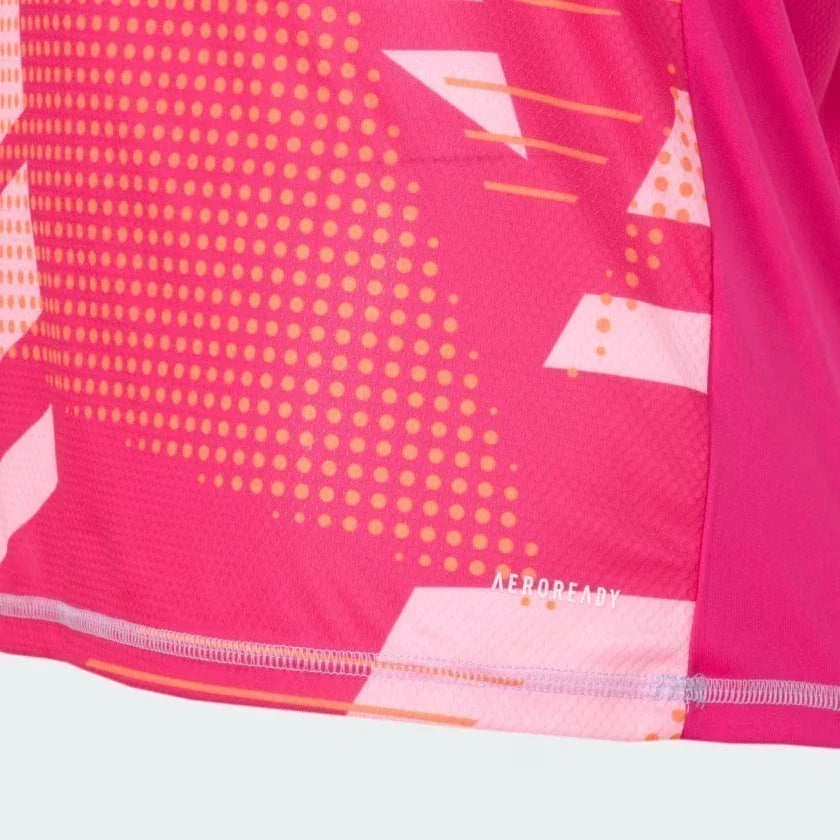 Camisa Flamengo Goleiro II 25/26 - Masculina Adidas - Rosa