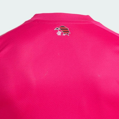 Camisa Flamengo Goleiro II 25/26 - Masculina Adidas - Rosa