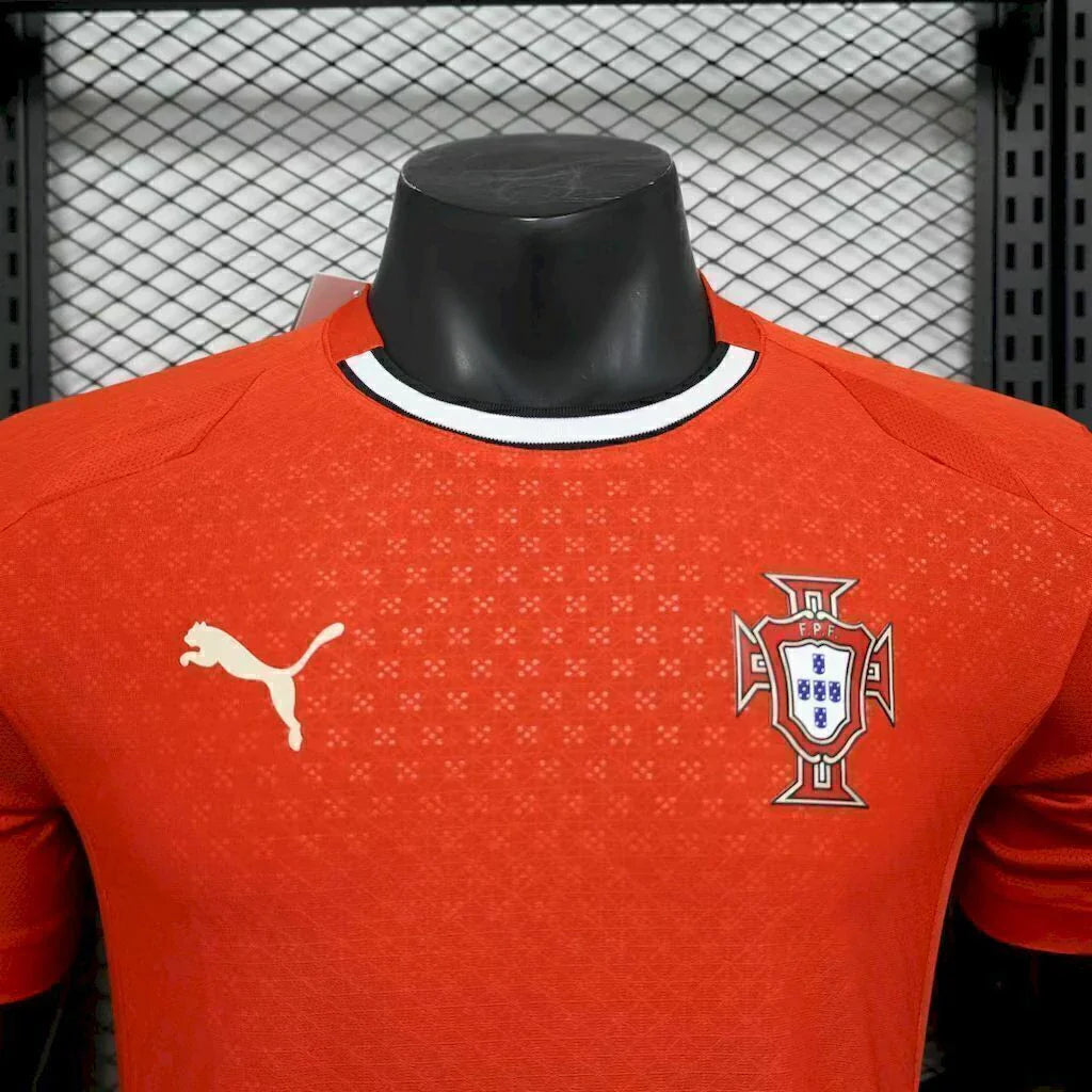 Camisa Portugal I 25/26 Jogador Puma Masculina - Vermelha