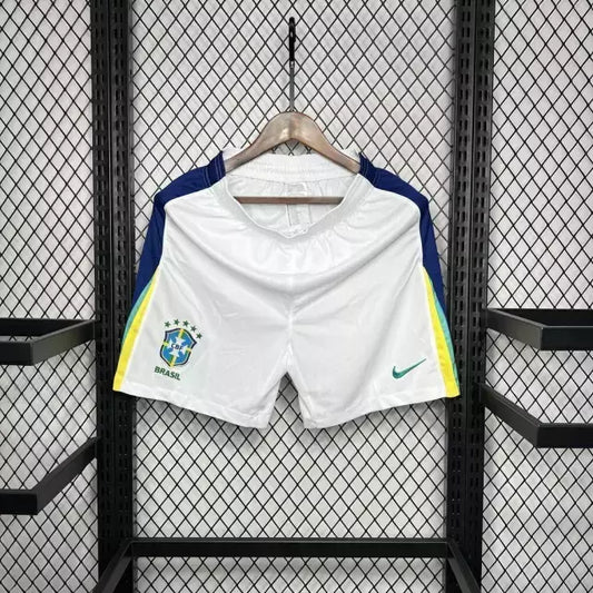 Short Brasil Away 2024 - Nike Masculino - Branco