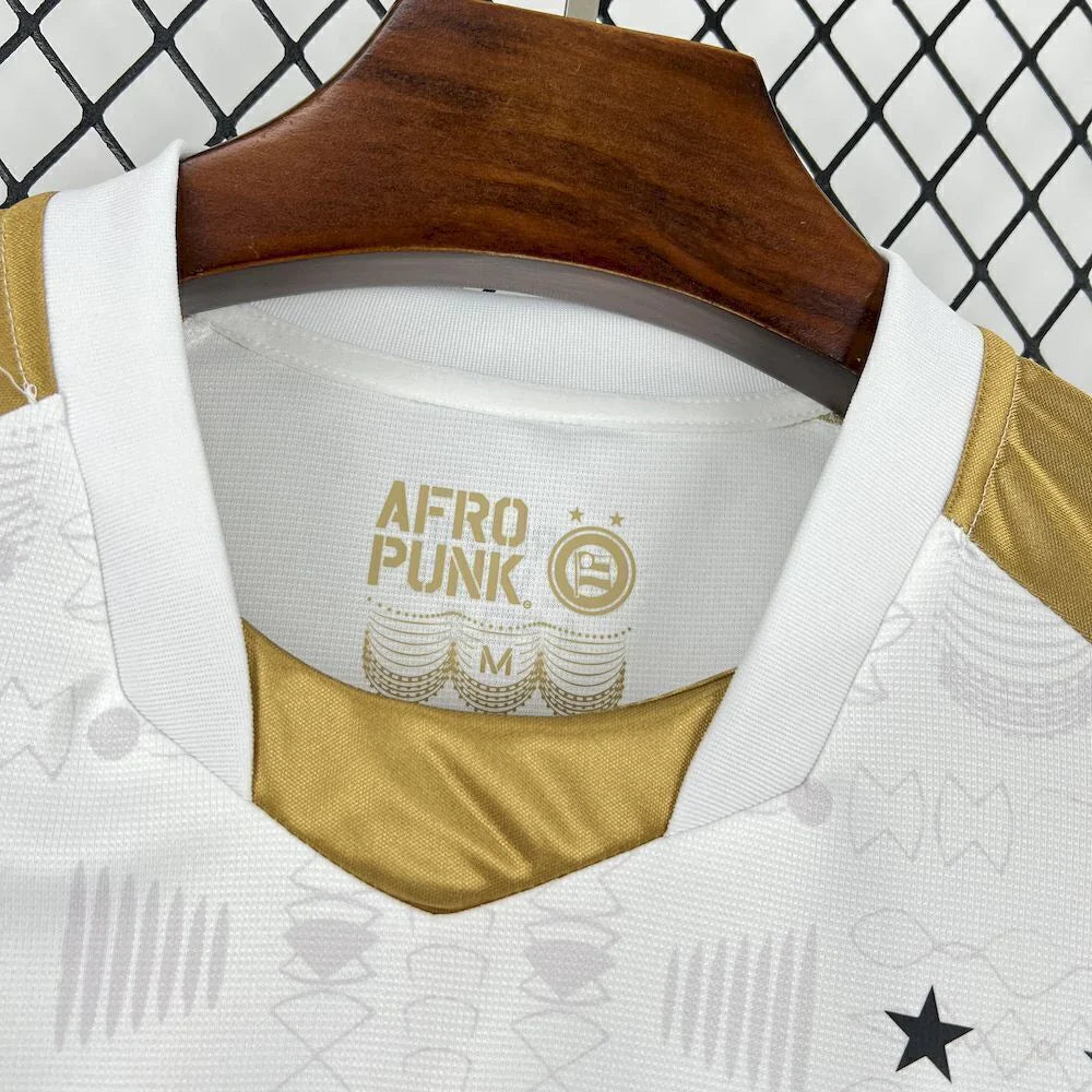 Camisa Bahia Edição AFROPUNK Branca 2025/26 Torcedor Pro Masculino