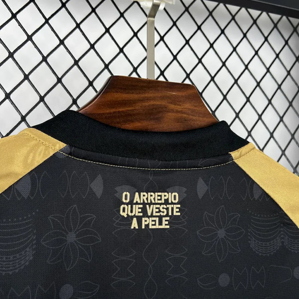 Camisa Bahia Edição AFROPUNK Preta 2025/26 Torcedor Pro Masculino