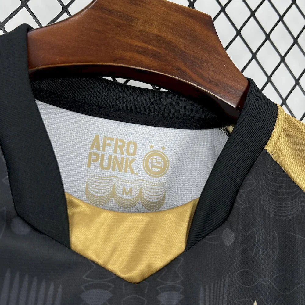 Camisa Bahia Edição AFROPUNK Preta 2025/26 Torcedor Pro Masculino