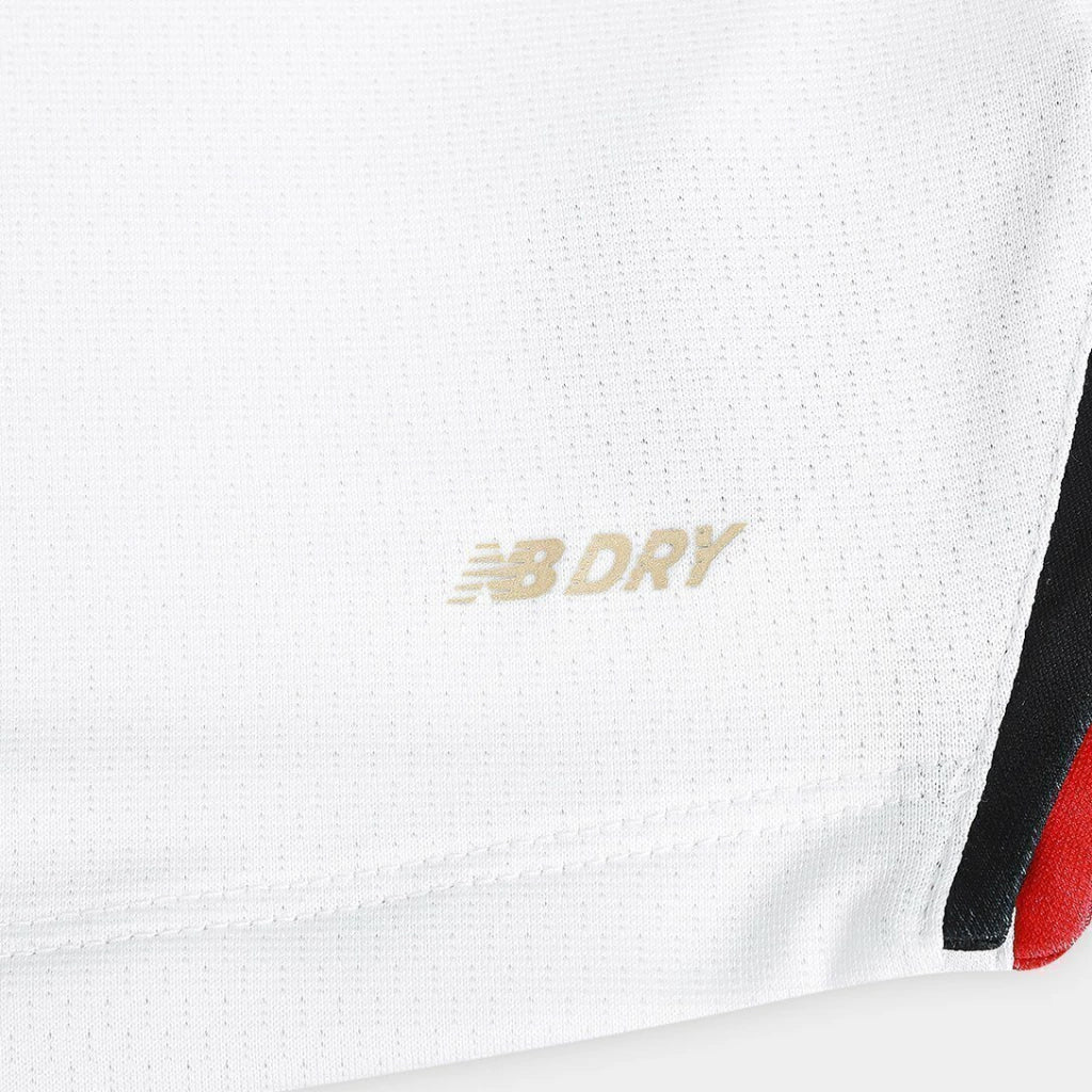 Camisa São Paulo Home 2025/26 - Torcedor New Balance Masculina - Branco