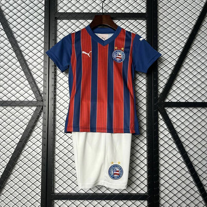 Conjunto Infantil Bahia II 2025/26 Torcedor - Tricolor