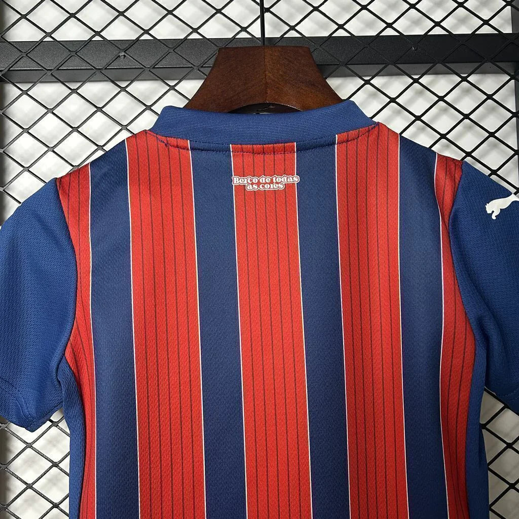 Conjunto Infantil Bahia II 2025/26 Torcedor - Tricolor