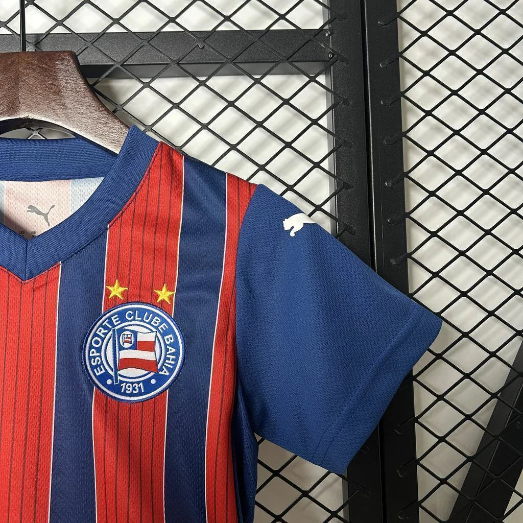 Conjunto Infantil Bahia II 2025/26 Torcedor - Tricolor