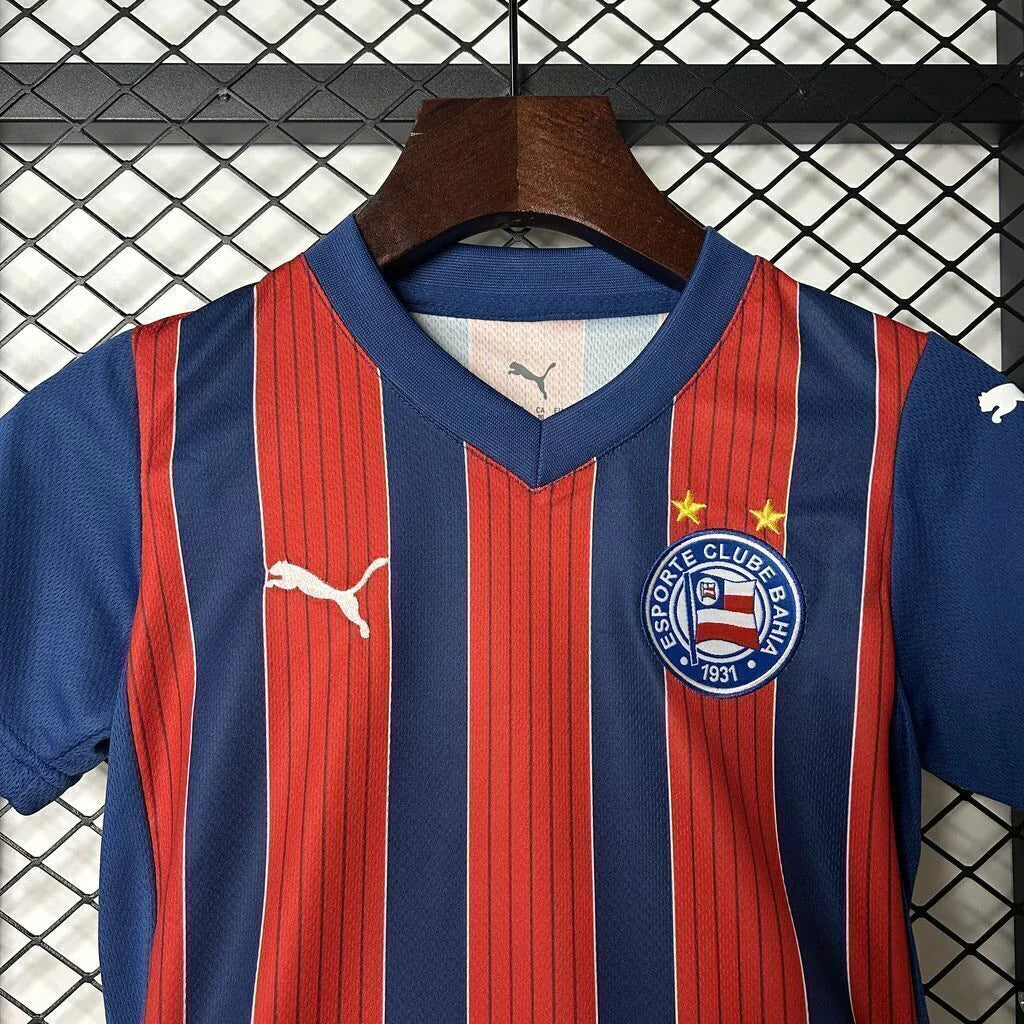 Conjunto Infantil Bahia II 2025/26 Torcedor - Tricolor