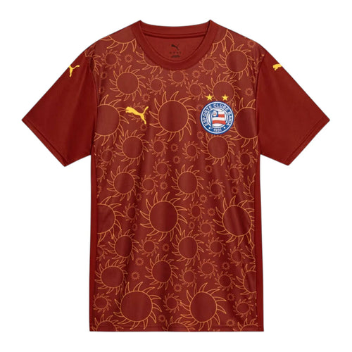 Camisa Bahia III 25/26 - Torcedor Puma Masculina - Vermelha