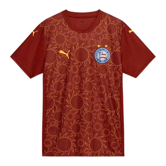 Camisa Bahia III 25/26 - Torcedor Puma Masculina - Vermelha