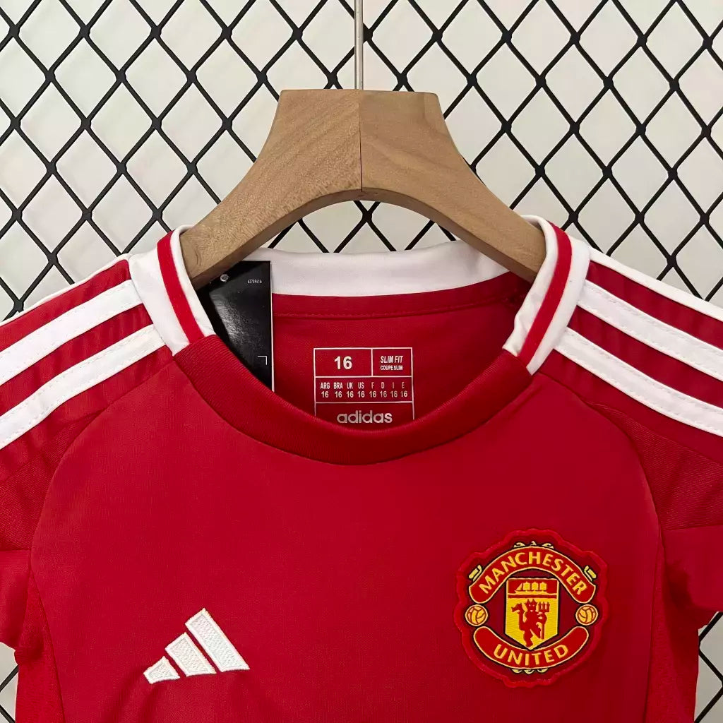Conjunto Infantil Manchester United I 24/25