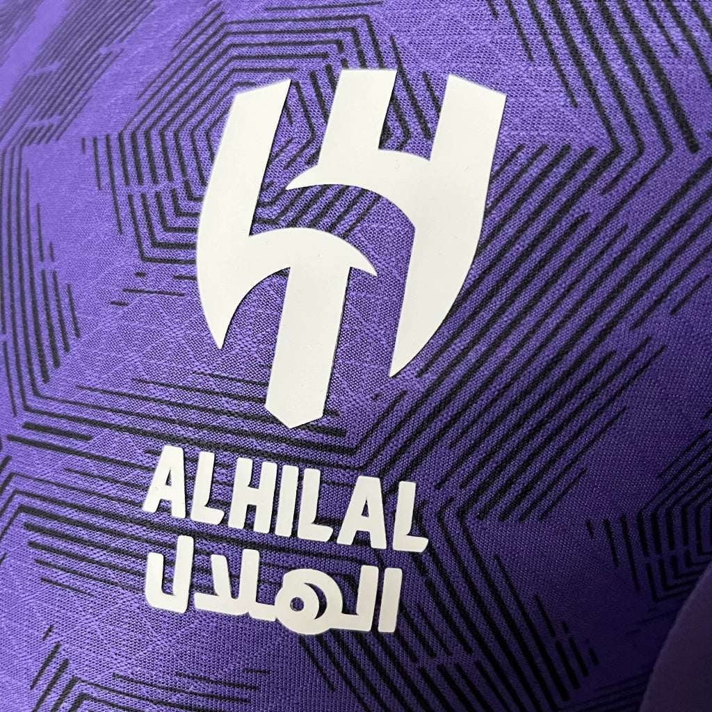 Camisa Al-Hilal III 24/25 - Jogador Puma Masculina - Roxo