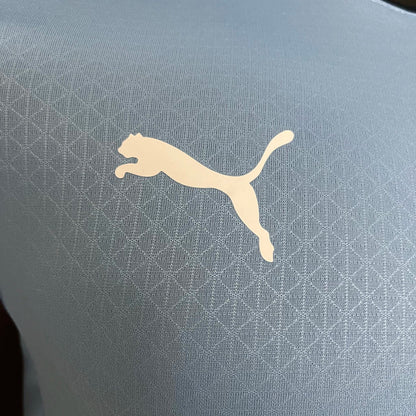 Camisa Manchester City Home 2024/25 - Jogador Puma Masculina - Azul