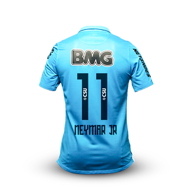 Camisa Peixão Retrô 2012/13 Neymar #11 Torcedor Nike Masculina - Azul